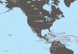 画像3: PROCEEDX美しい世界地図　パステルカラーブルー2　学習ポスターミニマルマップ　フレーム付きA2サイズ日本製1266 (3)