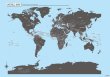 画像2: PROCEEDX美しい日本+世界地図セット パステルカラーブルー2 学習ポスターミニマルマップA2サイズ日本製 4つ折り送付 影付き1275 (2)