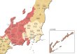画像3: PROCEEDX美しい日本地図 パステルカラーベージュ3 学習ポスターミニマルマップ A2サイズ日本 影付き丸筒送付1319 (3)